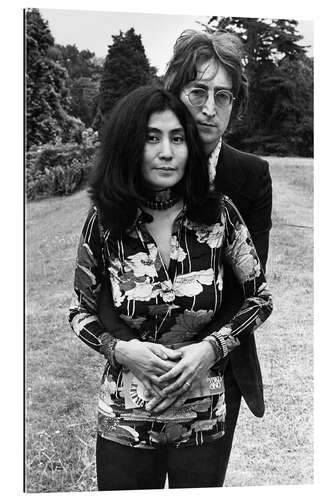 Gallery print John Lennon und Yoko Ono