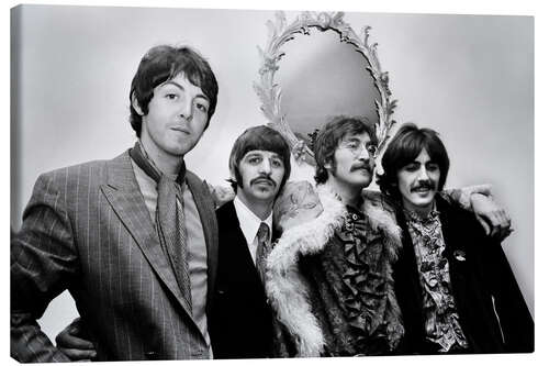 Lienzo Los Beatles