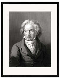 Framed art print Beethoven