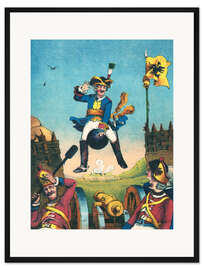 Gerahmter Kunstdruck Die Abenteuer des Barons Münchhausen