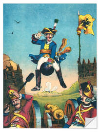 Selvklebende plakat The adventures of Baron Munchhausen