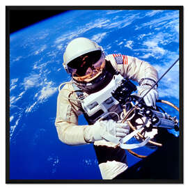 Gerahmter Kunstdruck Astronaut Edward H. White