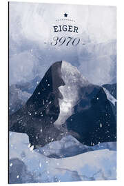 Tableau en aluminium Eiger 3970