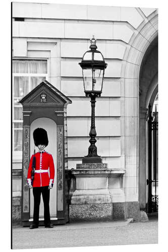 Aluminiumsbilde Buckingham Guard - London