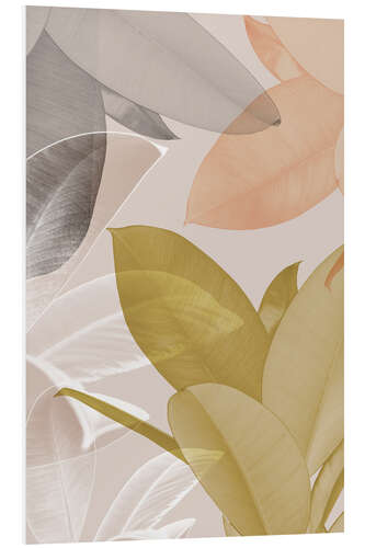 PVC print Delicate Leaves I