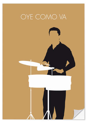 Wandsticker Tito Puente - Oye Como Va