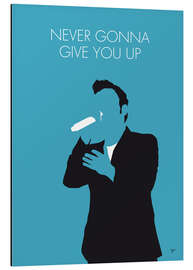 Magnettafel Rick Astley - Never Gonna Give You Up