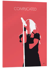 Acrylglasbild Avril Lavigne - Complicated