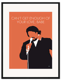 Gerahmter Kunstdruck Barry White - Can't Get Enough Of Your Love, Babe