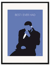 Gerahmter Kunstdruck Drake - Best I Ever Had