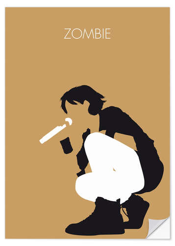 Selvklebende plakat The Cranberries - Zombie