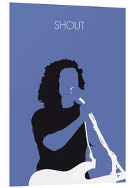 Foam board print Tears for Fears - Shout