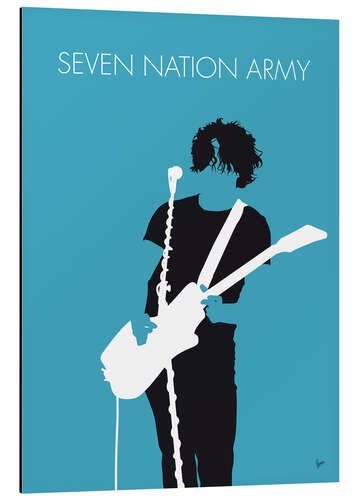 Stampa su alluminio The White Stripes - Seven Nation Army