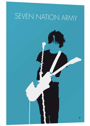 Foam board print The White Stripes - Seven Nation Army