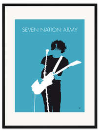 Gerahmter Kunstdruck The White Stripes - Seven Nation Army