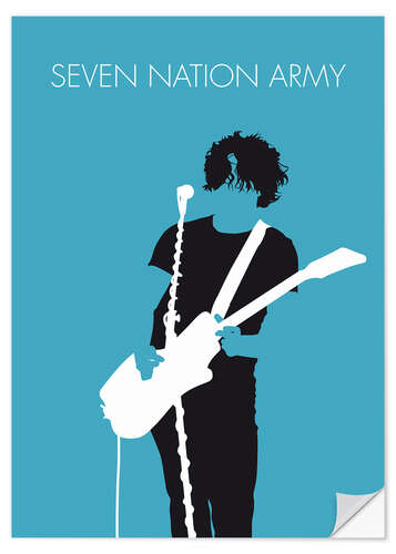 Wandsticker The White Stripes - Seven Nation Army