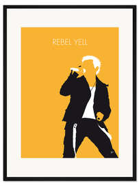 Gerahmter Kunstdruck Billy Idol - Rebel Yell