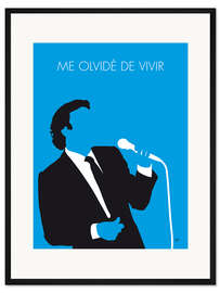 Gerahmter Kunstdruck Julio Iglesias - Me Olvidé De Vivir
