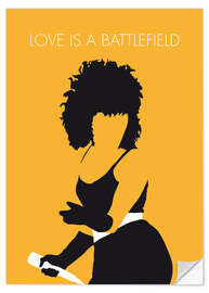 Wall sticker Pat Benatar - Love Is A Battlefield