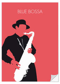 Wall sticker Dexter Gordon - Blue Bossa