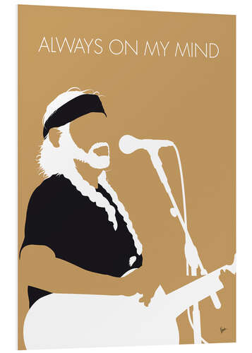 PVC-tavla Willie Nelson - Always On My Mind