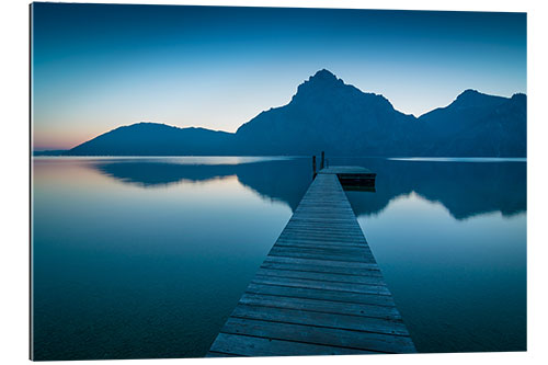 Galleriprint Morning at the Traunsee