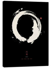 Lærredsbillede  Enso - Japanese zen circle II - Thoth Adan