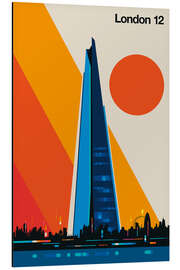 Magnettafel London 12