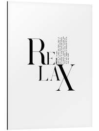 Magnettafel Entspannen (englisch)
