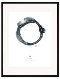 Gerahmter Kunstdruck Kreis Nr. 3