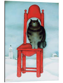 Magnettafel Roter Stuhl