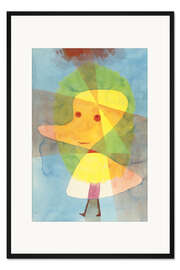 Gerahmter Kunstdruck Kleiner Gartengeist