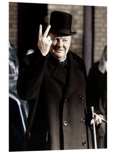 PVC print Winston Churchill