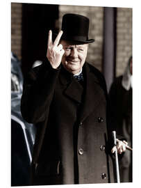 PVC print Winston Churchill