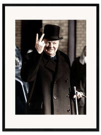 Framed art print Winston Churchill