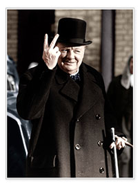 Póster  Winston Churchill