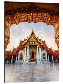 Gallery print Marble temple in Bangkok