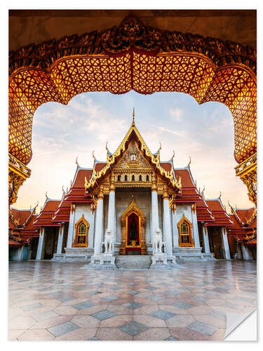 Wandsticker Marmortempel in Bangkok