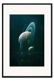 Gerahmter Kunstdruck Merkur II