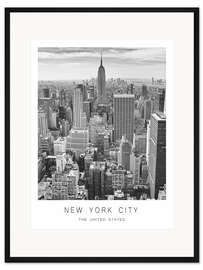 Gerahmter Kunstdruck New York City