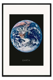 Gerahmter Kunstdruck Erde