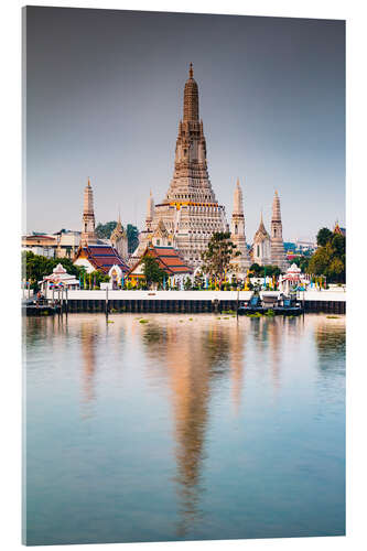 Quadro em acrílico Wat Arun em Banguecoque