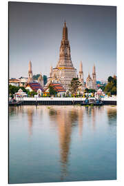 Tableau en aluminium Wat Arun à Bangkok