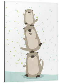 Magnettafel Otter Spaß