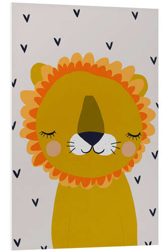 Foam board print Little Lion