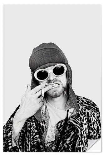 Wall sticker Kurt Cobain