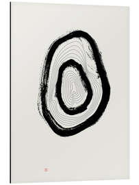 Magnettafel Die Ringe von Suminagashi