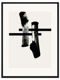 Gerahmter Kunstdruck Torii in Japan