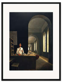 Gerahmter Kunstdruck Der Chemiker