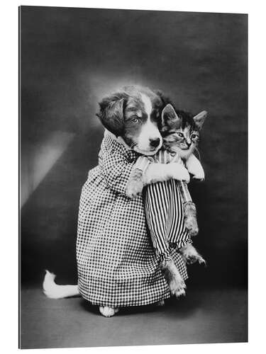 Gallery print Proud mother, vintage